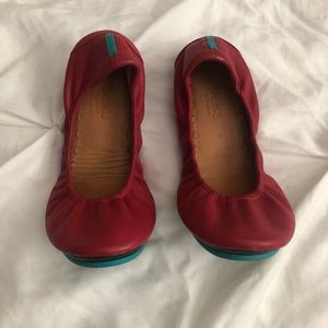 Cardinal Red Tieks size 6